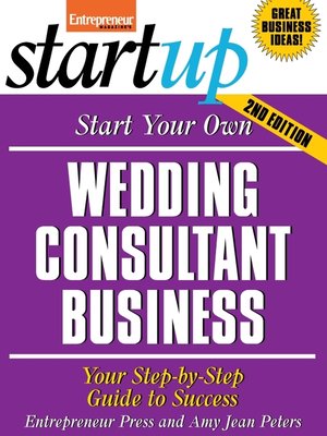 cover image of Start Your Own Wedding Consultant Business